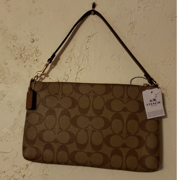 COACH Womens Signature PVC Pop Pouch - Picture 3 of 5